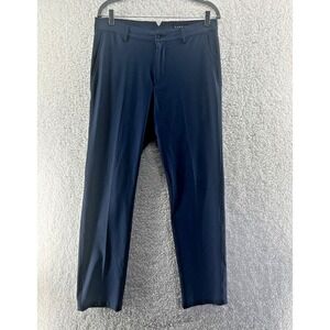 DUNNING Men's Golf Pants Performance Size 32 x 32 Dress Pants Navy